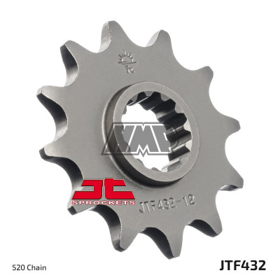 Pinhão SUZUKI RM 250 / RMX / GSF / TSX / DR 200 / 250 / 350 / DR-Z 250 / 400 / LT / RGV / SG / SP / KAWASAKI KLX 400 / BETA MOTOR 350 / 400 / 520 - z12 - JT